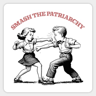 Smash The Patriarchy Sticker